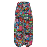 All-Over Print Unisex Lantern Pants by Aesthetic Rebellion
