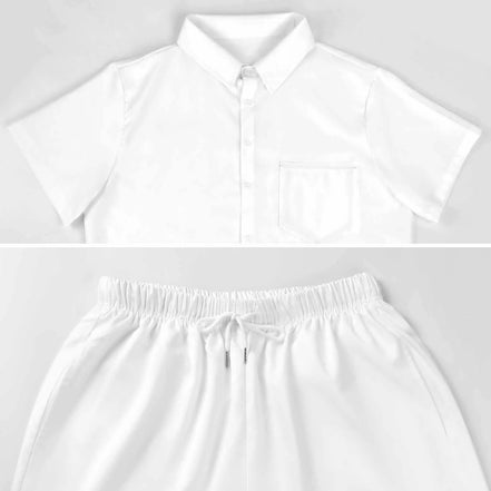 Short Sleeve Shirt and Shorts Set(All-Over Printing) by SALE_DESIGN-Personal Design