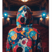 Seven Tails Moon Nature's Collage AOP Hoodie – Vibrant Patchwork Streetwear