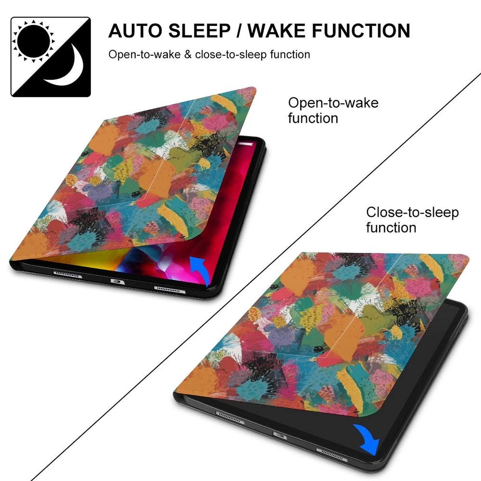 Book-Style iPad Protector with Apple Pen Slot by SALE_DESIGN-Personal Design