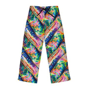 Kaleidoscope Rainbow Lounge Pants - Luxury Maximalist Pajamas for Festival Mornings & Vibrant Lounging by Aesthetic Rebellion