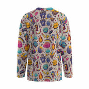 All - Over Print Men's Small Collar Hockey Jersey - Aesthetic Rebellion