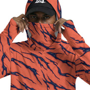 All - Over Print Men’s Sun Protection Hoodie with Face Cover and Thumb Holes - Aesthetic Rebellion
