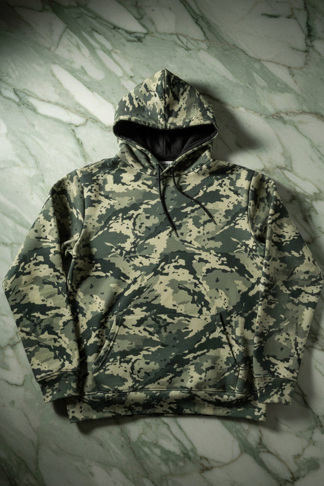 All - Over Print Men's Thicken Pullover Hoodie - Aesthetic Rebellion