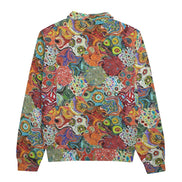 All - Over Print Unisex Lapel Sweatshirt | 310GSM Cotton - Aesthetic Rebellion