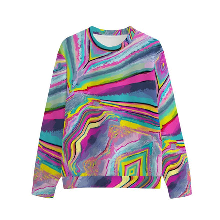 All - Over Print Unisex O - neck Sweatshirt | 310GSM Cotton - Aesthetic Rebellion