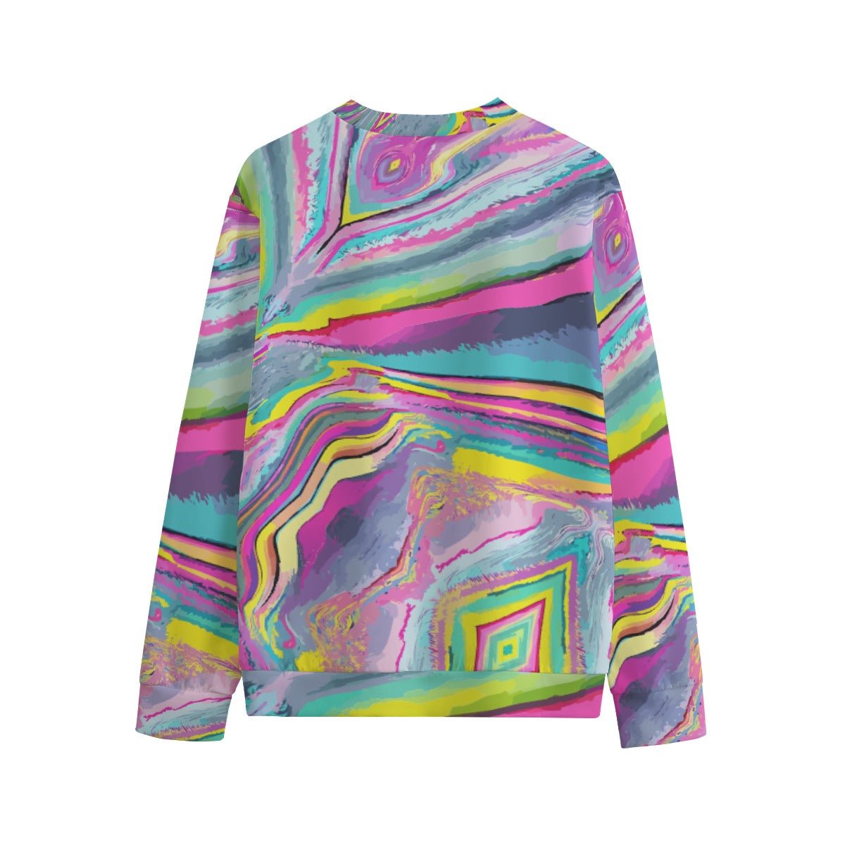 All - Over Print Unisex O - neck Sweatshirt | 310GSM Cotton - Aesthetic Rebellion