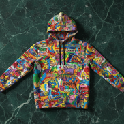 All - Over Print Unisex Pullover Hoodie | 310GSM Cotton - Aesthetic Rebellion