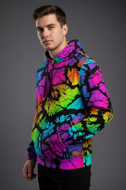All - Over Print Unisex Pullover Hoodie | 310GSM Cotton - Aesthetic Rebellion