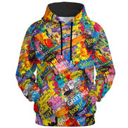 All - Over Print Unisex Pullover Hoodie | 310GSM Cotton - Aesthetic Rebellion