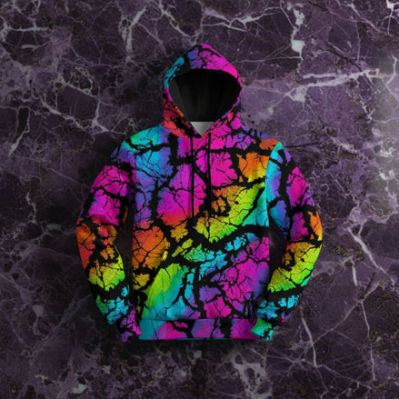 All - Over Print Unisex Pullover Hoodie | 310GSM Cotton - Aesthetic Rebellion