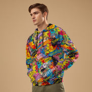 All - Over Print Unisex Pullover Hoodie | 310GSM Cotton - Aesthetic Rebellion