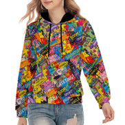 All - Over Print Unisex Pullover Hoodie | 310GSM Cotton - Aesthetic Rebellion