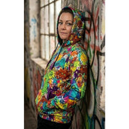 All - Over Print Unisex Pullover Hoodie | 310GSM Cotton - Aesthetic Rebellion
