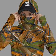 All - Over Print Women’s Hooded Face - Cover Sun Protection Tshirt - Aesthetic Rebellion