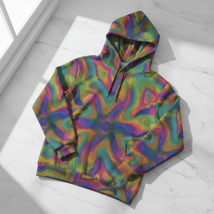 All - Over Print Women's Pullover Hoodie - Aesthetic Rebellion