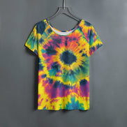 All-Over Print Women's Round Neck T-shirt With Raglan Sleeve - Aesthetic Rebellion
