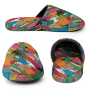 Flannel Men's Cotton Slippers by SALE_DESIGN-Personal Design