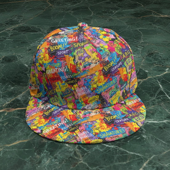 Baseball Cap With Flat Brim - Aesthetic Rebellion