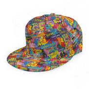 Baseball Cap With Flat Brim - Aesthetic Rebellion