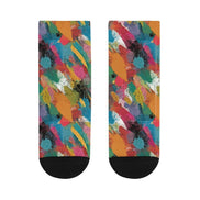 Personalized Contrast Color Striped Stockings by SALE_DESIGN-Personal Design