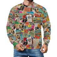 Everyday Maximalist Crewneck for the Chronically Self-Expressive — 280gsm AOP Heavyweight Pullover, Bold Casual Streetwear, Studio-to-Street Statement Sweatshirt, Unisex