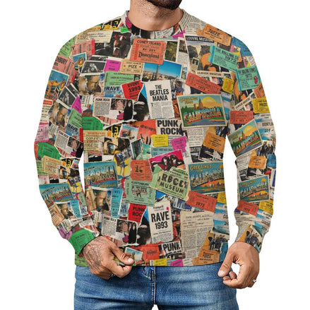 Everyday Maximalist AOP Crewneck Sweatshirt | 280gsm Heavyweight Unisex Pullover — Bold Print | Aesthetic Rebellion