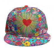 Baseball Cap With Flat Brim by Aesthetic Rebellion