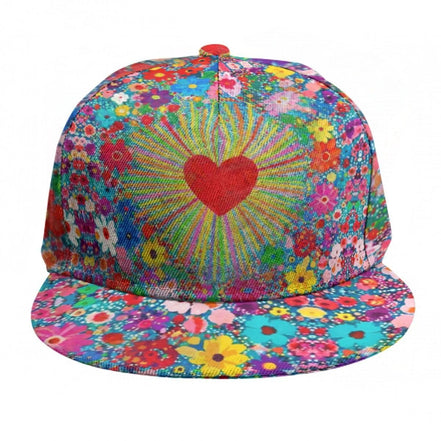 Baseball Cap With Flat Brim by Aesthetic Rebellion