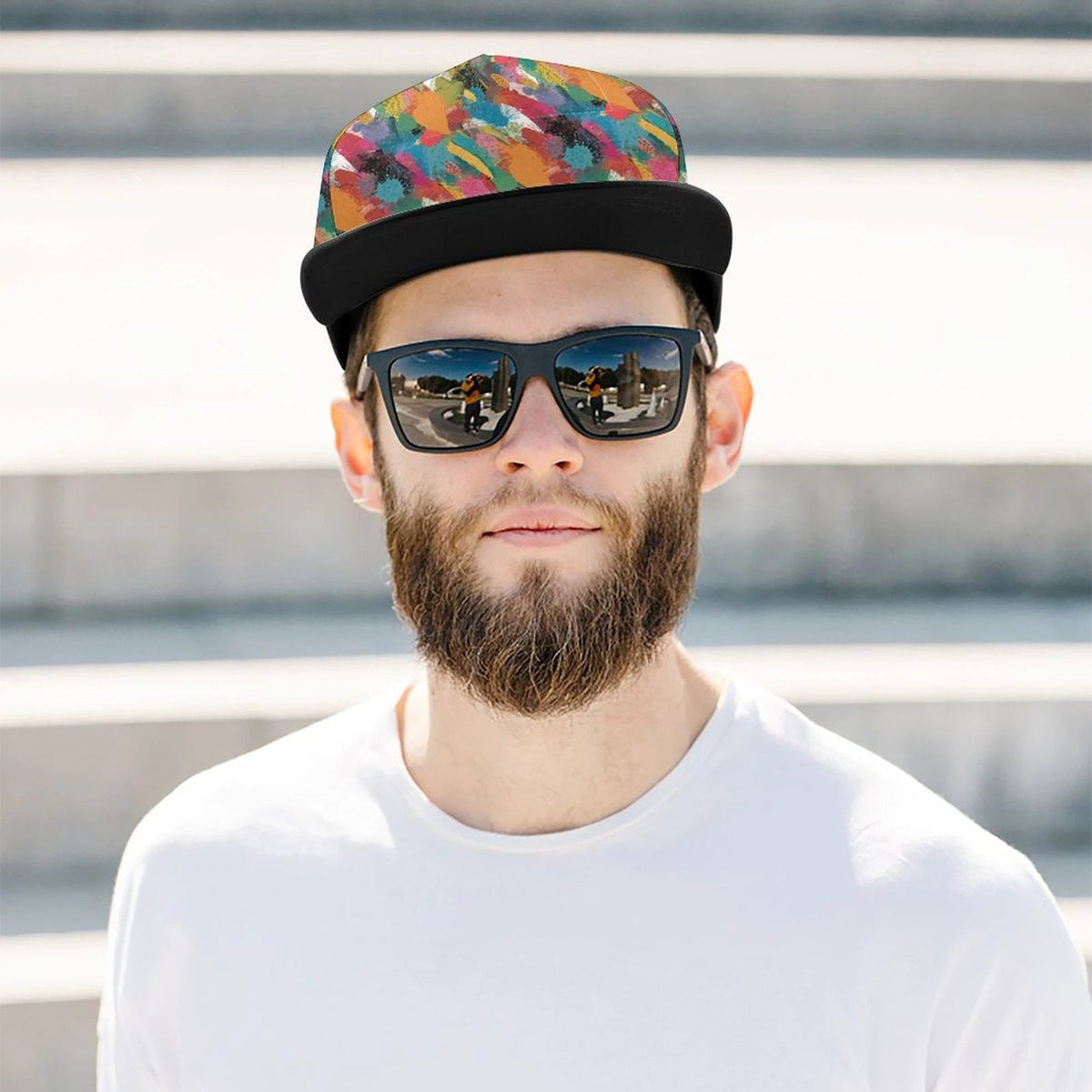 Unisex Snapback Cap (All-Over Printing) by SALE_DESIGN-Personal Design
