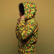Unisex Heavyweight Zip Hoodie - Vibrant Artist Edition Winter Fleece for Bold Street Style by Aesthetic Rebellion