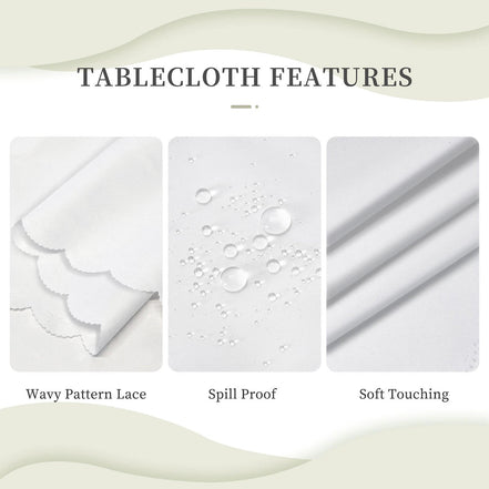 Kitchen Rectangular Tablecloth(One-sided Printing) by SALE_DESIGN-Personal Design