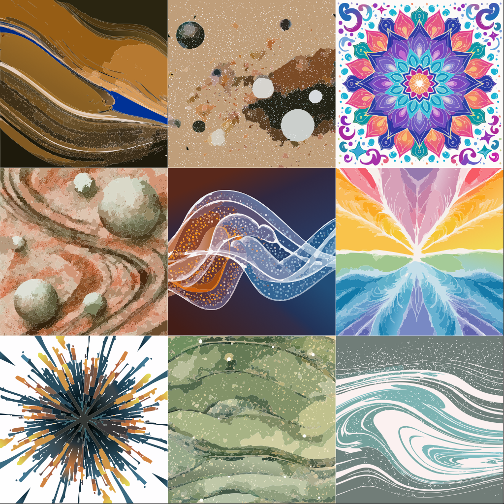 cosmic SVG bundle preview