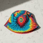 Crimson Ocean Reversible AOP Bucket Hat – Two Looks, One Hat - Aesthetic Rebellion