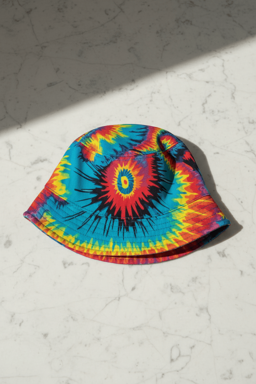 Crimson Ocean Reversible AOP Bucket Hat – Two Looks, One Hat - Aesthetic Rebellion