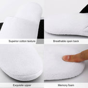 Flannel Men's Cotton Slippers by SALE_DESIGN-Personal Design