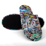 Flannel Men's Cotton Slippers by SALE_DESIGN-Personal Design