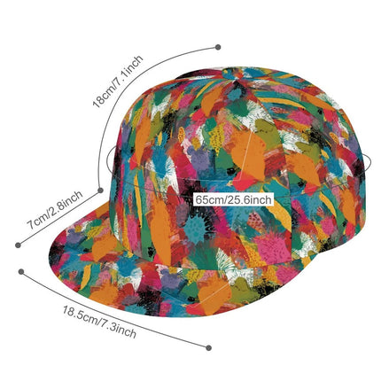 Unisex Snapback Cap (All-Over Printing) by SALE_DESIGN-Personal Design