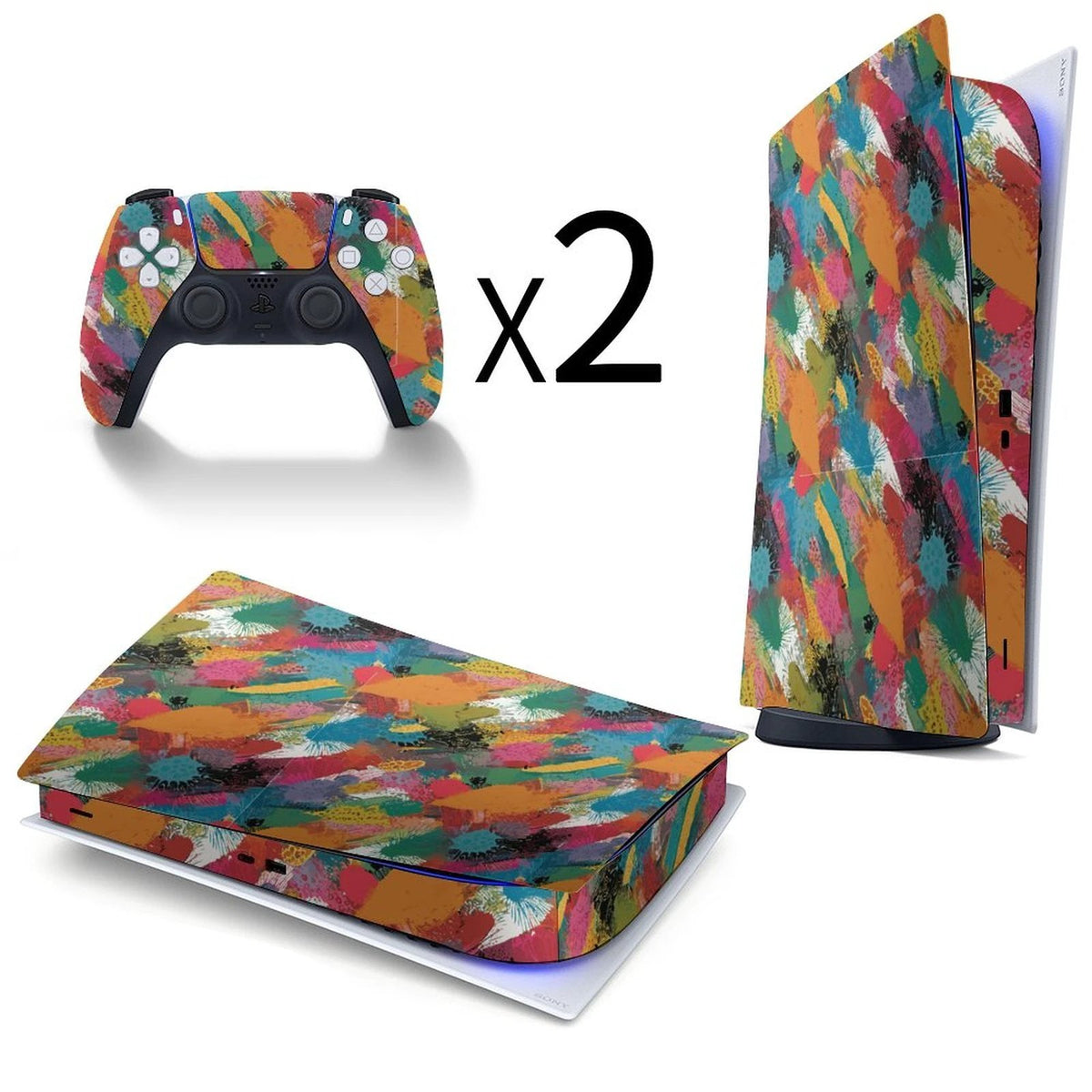 PS5 Digital Edition Skin for Controller Console by SALE_DESIGN-Personal Design