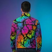 Dreadful Thorns All - Over Print Half - Zip Pullover Shirt | Bold Graphic Streetwear | Men's S–5XL - Aesthetic Rebellion