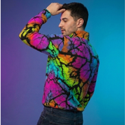 Dreadful Thorns All - Over Print Half - Zip Pullover Shirt | Bold Graphic Streetwear | Men's S–5XL - Aesthetic Rebellion