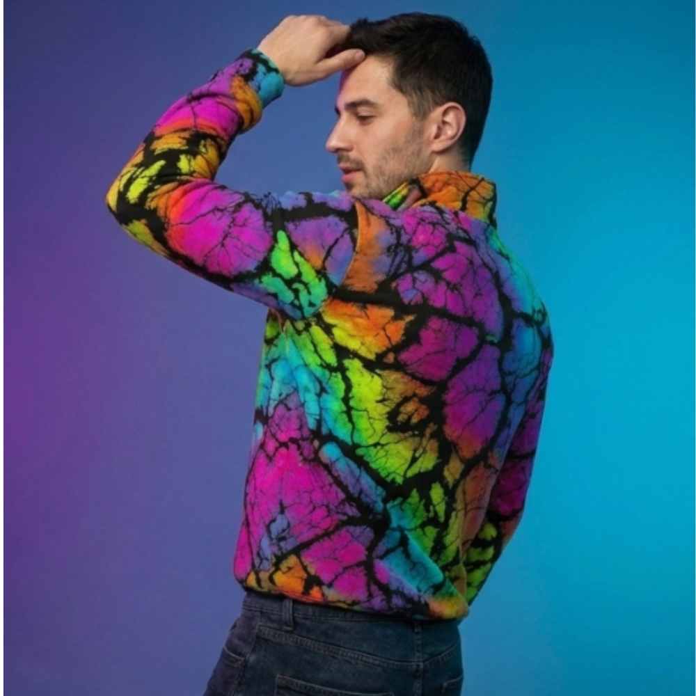 Dreadful Thorns All - Over Print Half - Zip Pullover Shirt | Bold Graphic Streetwear | Men's S–5XL - Aesthetic Rebellion