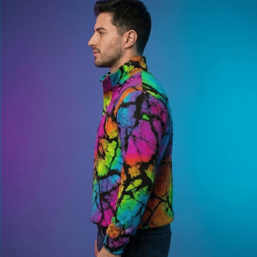 Dreadful Thorns All - Over Print Half - Zip Pullover Shirt | Bold Graphic Streetwear | Men's S–5XL - Aesthetic Rebellion