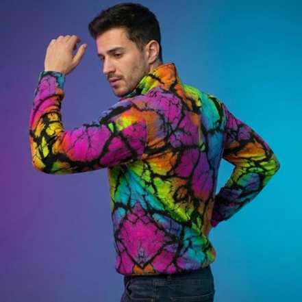 Dreadful Thorns All - Over Print Half - Zip Pullover Shirt | Bold Graphic Streetwear | Men's S–5XL - Aesthetic Rebellion