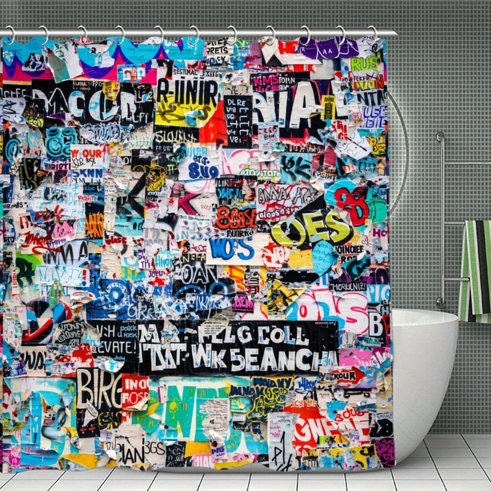 Waterproof Shower Curtain by SALE_DESIGN-Personal Design
