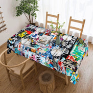 Kitchen Rectangular Tablecloth(One-sided Printing) by SALE_DESIGN-Personal Design