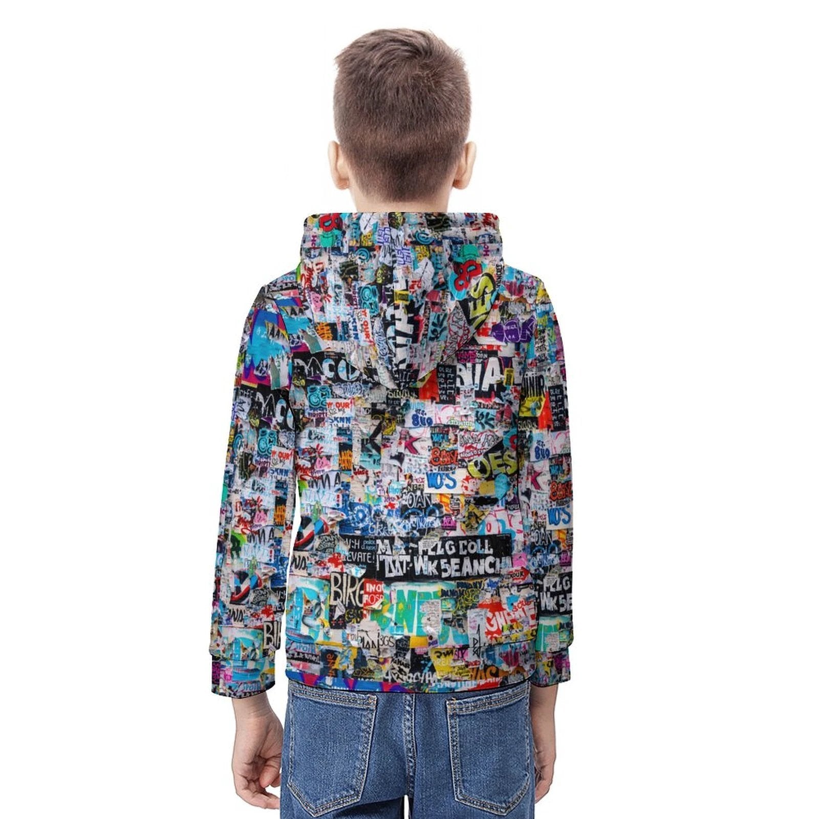 160gsm Children's Lightweight Pullover Hoodie(All-Over Printing) by SALE_DESIGN-Personal Design