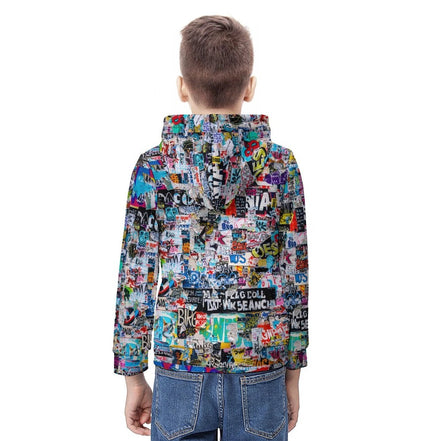 160gsm Children's Lightweight Pullover Hoodie(All-Over Printing) by SALE_DESIGN-Personal Design