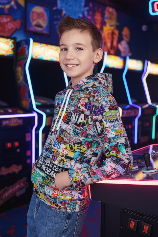 160gsm Children's Lightweight Pullover Hoodie(All-Over Printing) by SALE_DESIGN-Personal Design