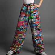 All-Over Print Unisex Lantern Pants by Aesthetic Rebellion